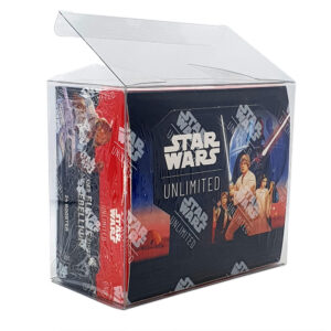 Star Wars TCG - Premium PET Schutzhülle für Booster Display