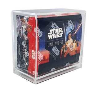 Star Wars Unlimited - Acryl Case für Star Wars TCG Display mit Schiebeverschluss