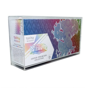 Pokemon - Acryl Case für Super Premium Kollektion von Prismatische Evolutionen / Prismatic Evolution